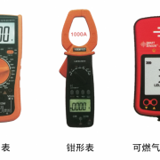 万用表、钳形表、可燃气体检测仪